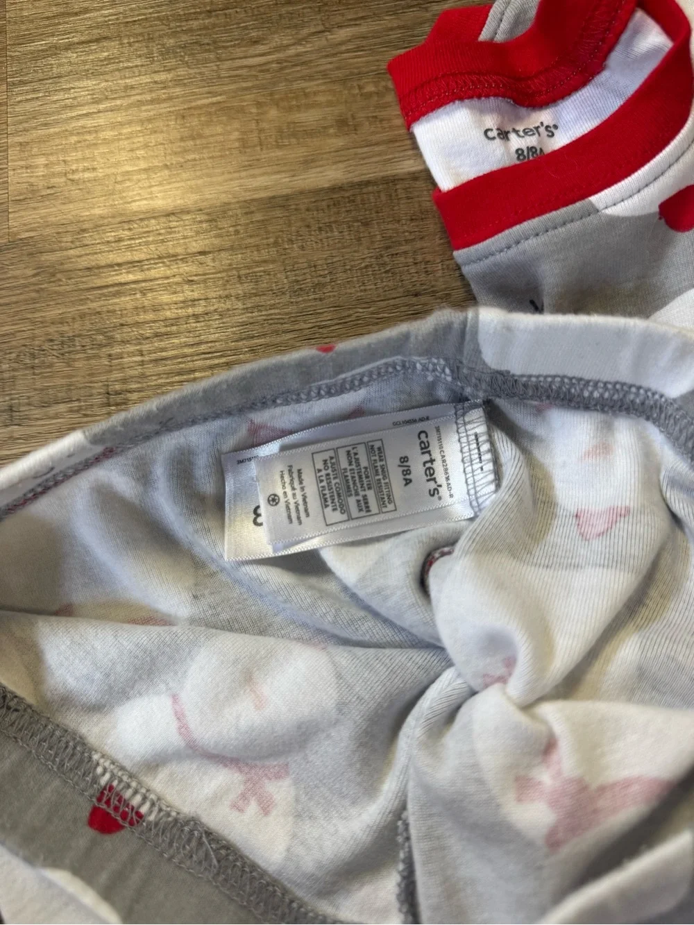 NWOT Carters Snowman Pajamas